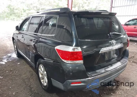 2011 Toyota Highlander Se V6 from USA, damaged, VIN 5TDZK3EH9BS039901